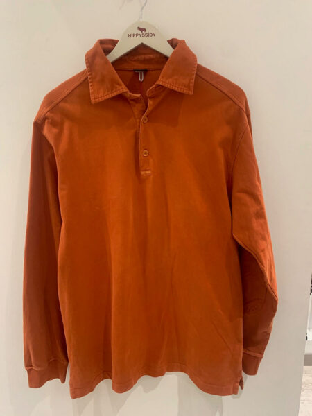 Polo manga larga naranja Paul&Sharks