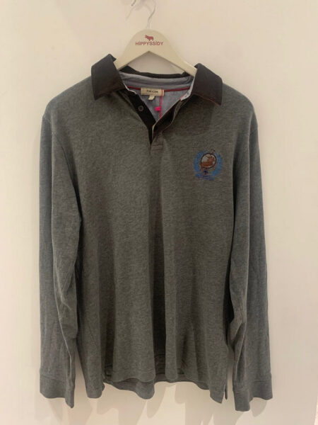 Polo manga larga gris de Geox