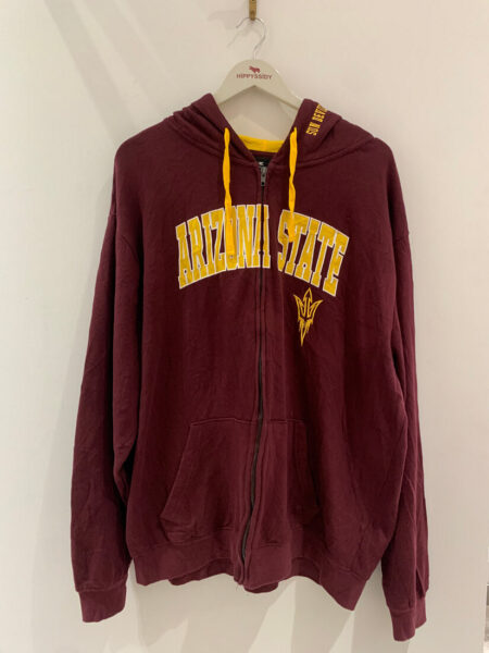 Sudadera con capucha burdeos de Colosseum
