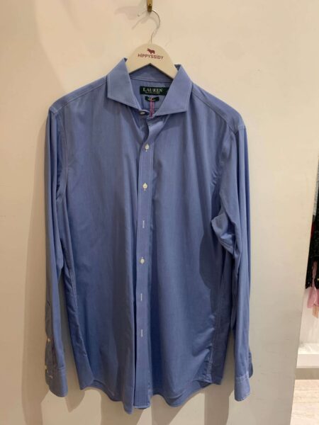 Camisa azul Ralph Lauren talla 16