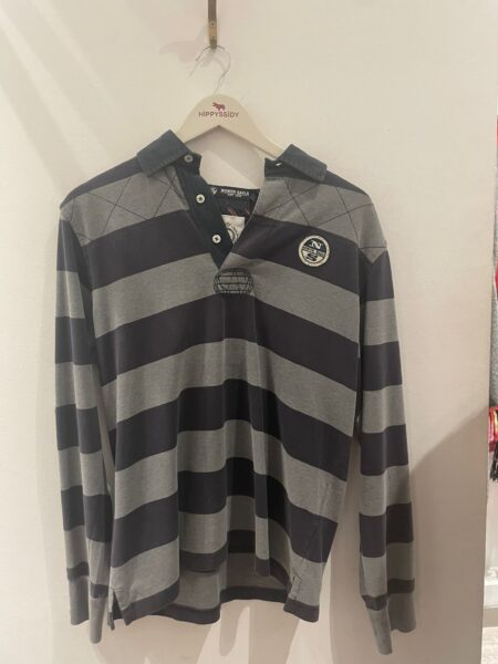 Polo rayas manga larga North Sails M
