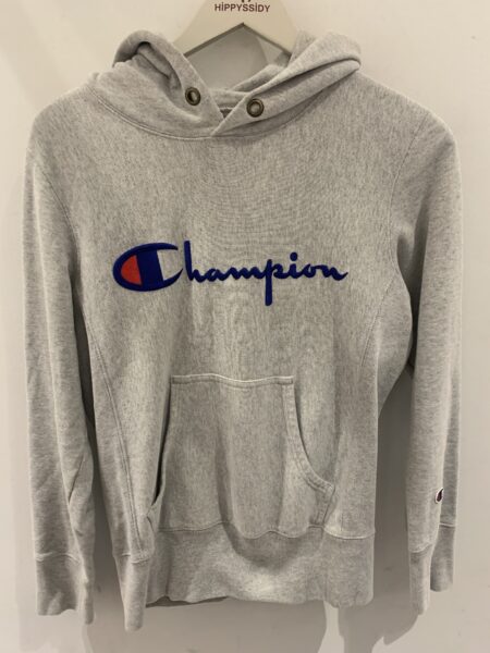 Sudadera con capucha gris de Champion talla S