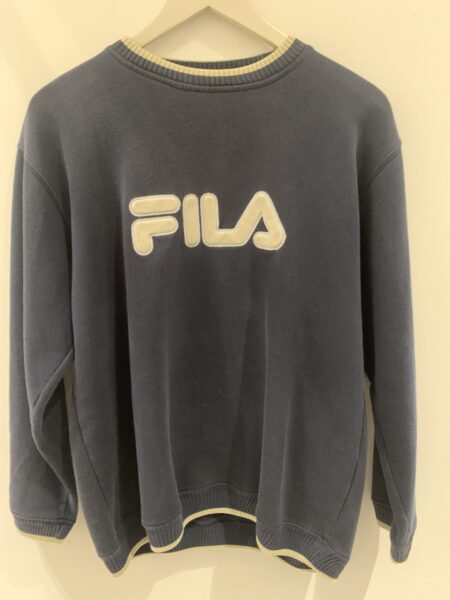 Sudadera azul marino de Fila talla S
