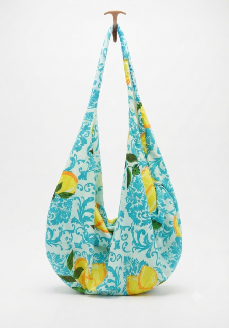Bolso estampado limones